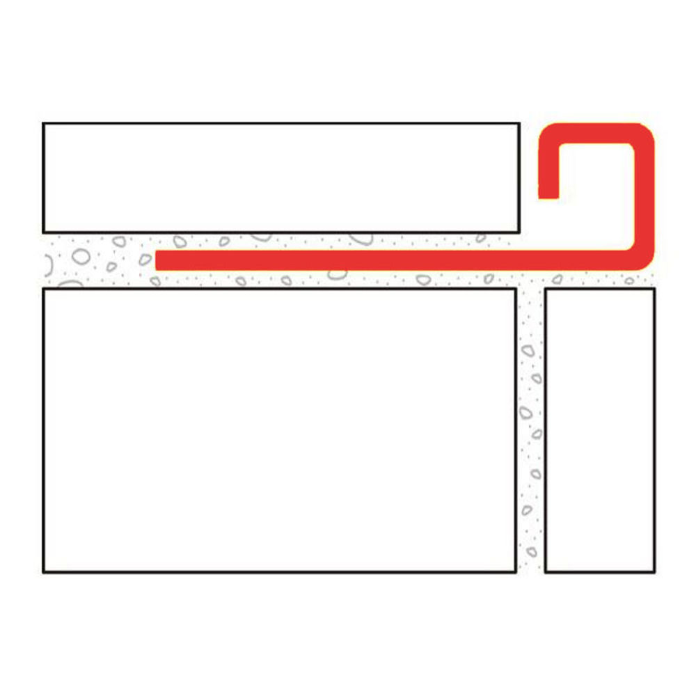 Quadratprofil Edelstahl V2A gebürstet 11 mm 2,5 m